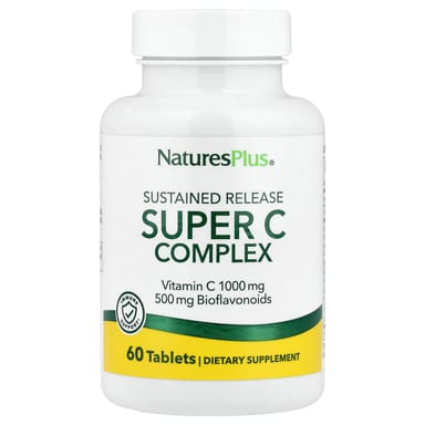 Комплекс NaturesPlus Super C, пролонгированное высвобождение, 60 таблеток