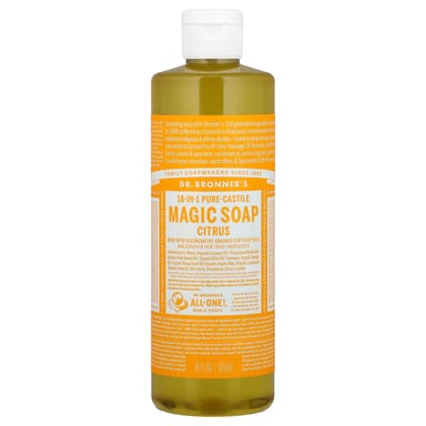 Мыло Dr. Bronner's, 18 в 1, Цитрус, 473 мл