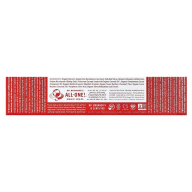 Зубная паста Dr. Bronner's All-One, вкус Cinnamon, 140 г