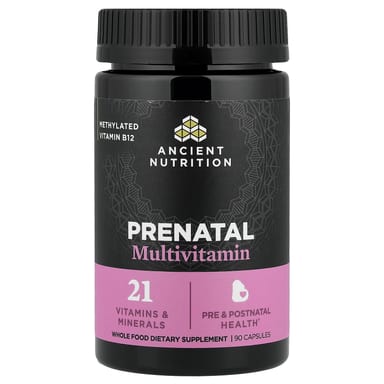 Пренатальные мультивитамины Ancient Nutrition, 90 капсул