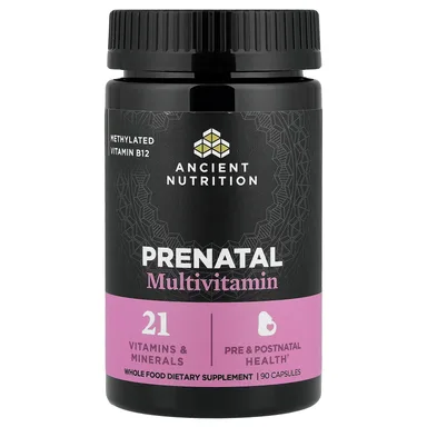 Фото товара: Пренатальные мультивитамины Ancient Nutrition, 90 капсул