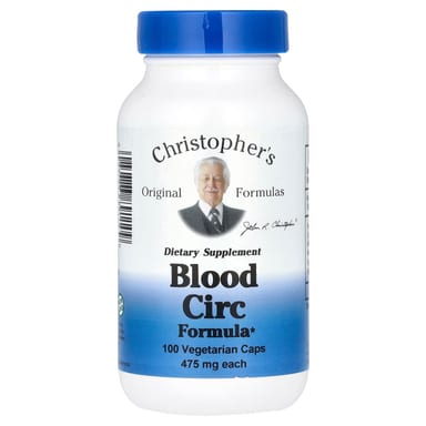 Комплекс Christopher's Original Formulas Blood Circ, оттенок 100 Vegetarian Caps