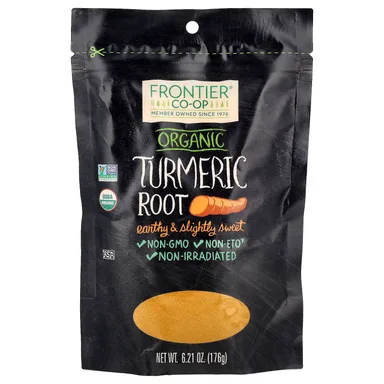 Фото товара: Куркума Frontier Co-op Organic Root, 176 г
