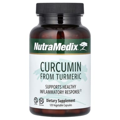 Куркумин NutraMedix From Turmeric, 250 мг, 120 растительных капсул