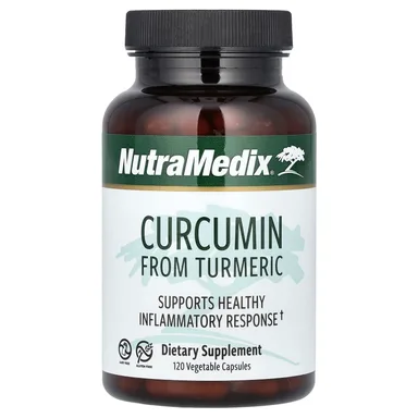 Фото товара: Куркумин NutraMedix From Turmeric, 250 мг, 120 растительных капсул