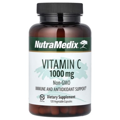 Витамин C NutraMedix, 1000 мг, 120 растительных капсул