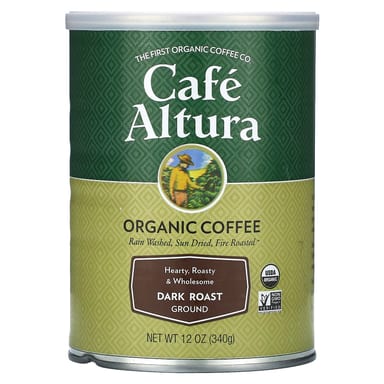 Кофе Cafe Altura Organic Dark Roast, Ground, 340 г