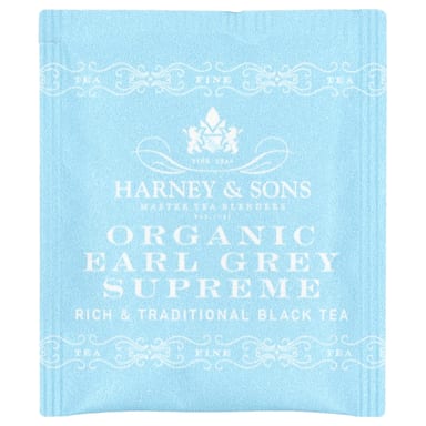 Чайные пакетики Harney & Sons Black Tea Organic Earl Grey Supreme 50, 90 г