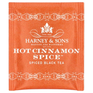 Чайные пакетики Harney & Sons Spicy Black Tea 50, Hot Cinnamon Spice, 90 г