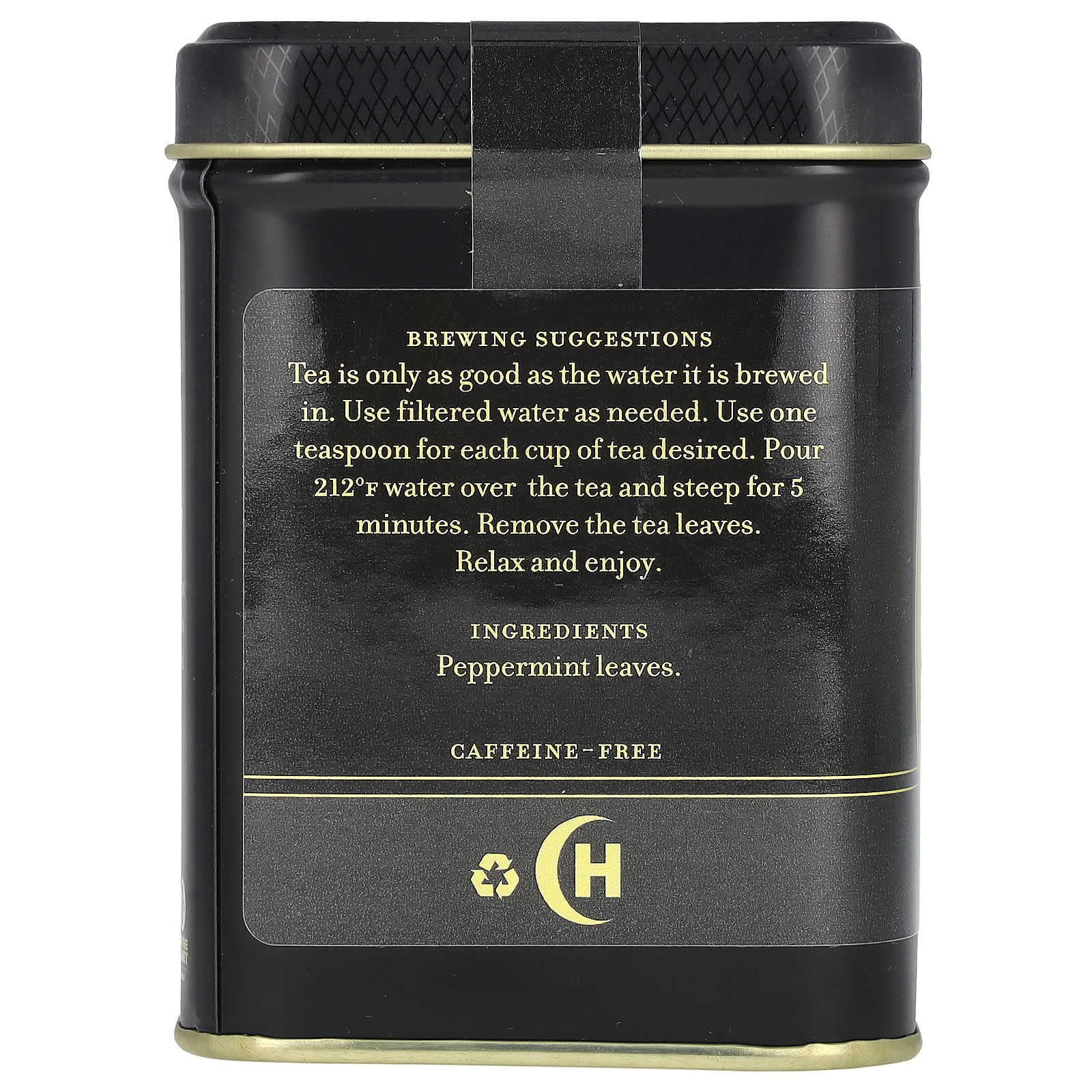 Травяной чай Harney & Sons, без кофеина, оттенок Peppermint, 42 г — фото 2