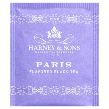Чайные пакетики Harney & Sons Flavored Black Tea 50, оттенок Paris, 90 г