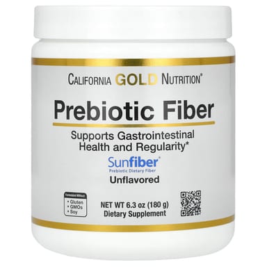 Пребиотик California Gold Nutrition Fiber, 180 г