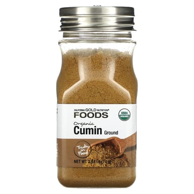 Кумин California Gold Nutrition Foods, 74 г