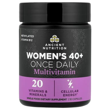 Мультивитамины Ancient Nutrition Women's 40+ Once Daily, 30 капсул