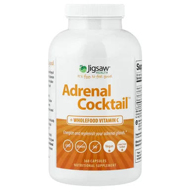 Фото товара: Витамин C Jigsaw Health Adrenal Cocktail™ Wholefood, 360 капсул