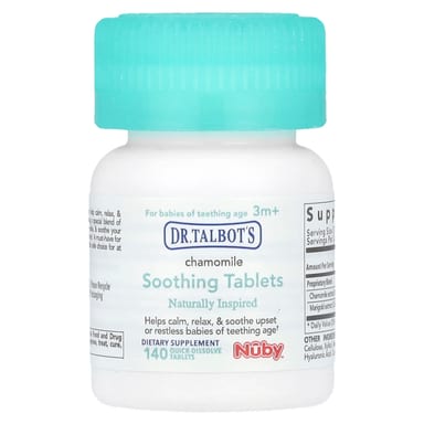 Успокаивающие таблетки Dr. Talbot's, 3 м+, 140 быстрорастворимых таблеток