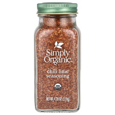 Приправа Simply Organic Chili Lime, 119 г