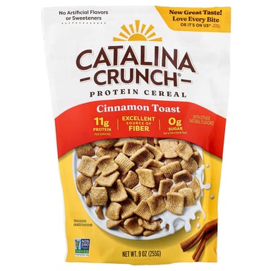 Протеин Catalina Crunch Cereal, вкус Cinnamon Toast, 255 г