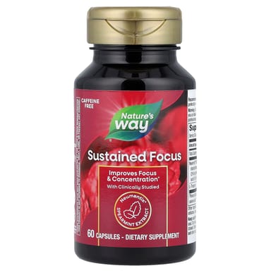 Сосредоточенное внимание Nature's Way, 60 капсул