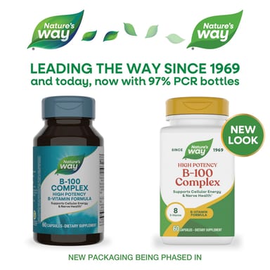 Комплекс Nature's Way B-100, 60 капсул