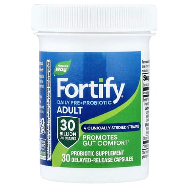 Пробиотик Nature's Way Fortify® Daily Pre Adult 30 Delayed-Release Capsules, капсулы