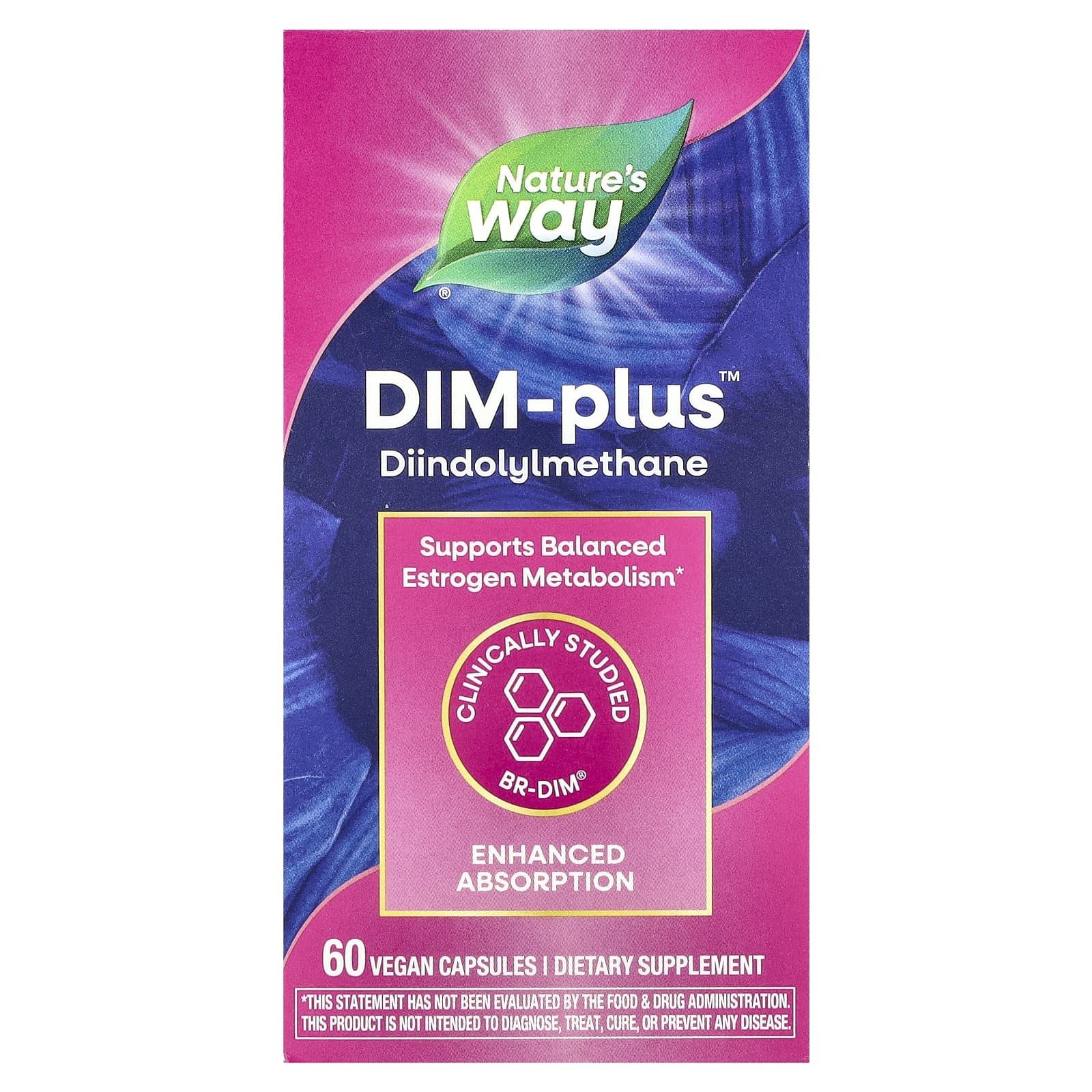 DIM Nature's Way -Plus™, 60 растительных капсул