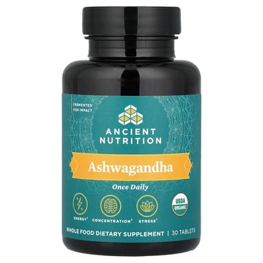 Ашваганда Ancient Nutrition, 30 таблеток