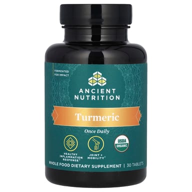 Куркума Ancient Nutrition Once Daily, 30 таблеток