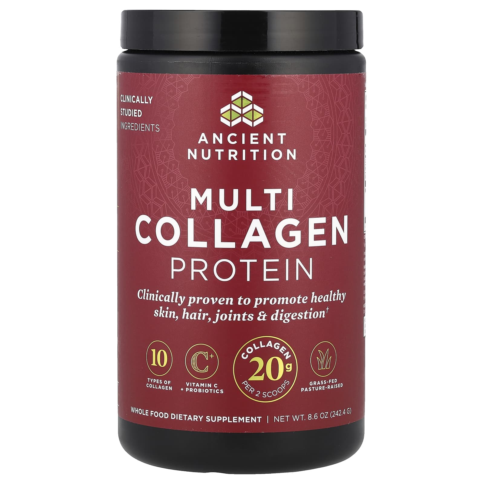 Коллагеновый протеин Ancient Nutrition Multi, 242.4 г