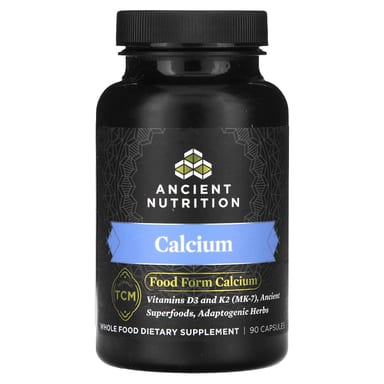 Кальций Ancient Nutrition, 90 капсул
