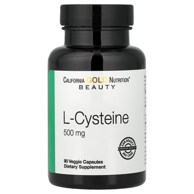 L-цистеин California Gold Nutrition L-Cysteine, 500 мг, 90 растительных капсул