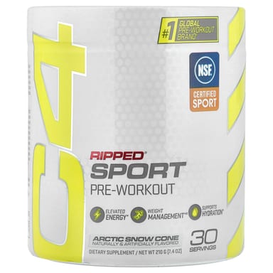 Предтренировочный комплекс C4 / Cellucor C4 Ripped® Sport Arctic Snow Cone, 210 г