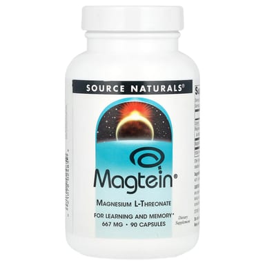 Магний Source Naturals Magtein® L-Threonate, 90 капсул