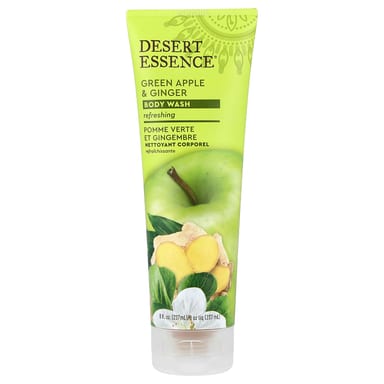 Гель для душа Desert Essence, вкус Green Apple & Ginger, 237 мл