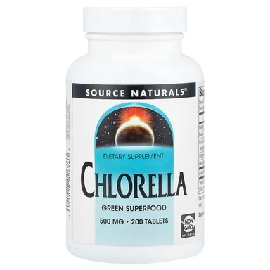 Фото товара: Хлорелла Source Naturals, 200 таблеток