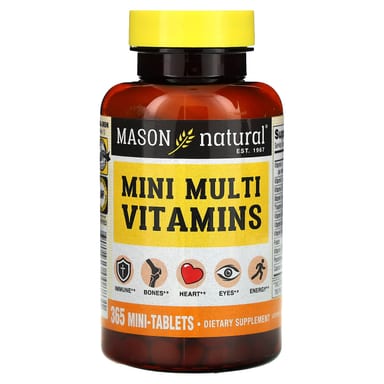 Витамины Mason Natural Mini Multi 365 Mini-Tablets, таблетки