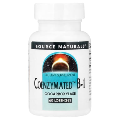 Витамин B1 Source Naturals Coenzymated™, 13 мг, 60 пастилок