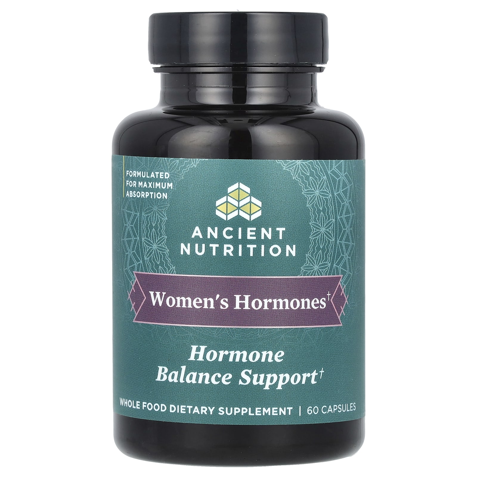 Гормоны для женщин Ancient Nutrition, 60 капсул