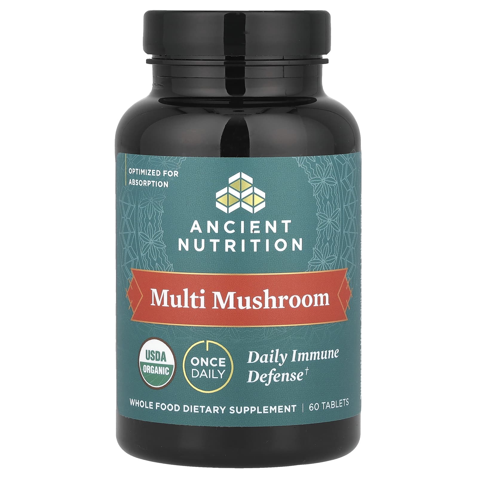 Комплекс для иммунитета Ancient Nutrition Multi Mushroom Daily, 60 таблеток