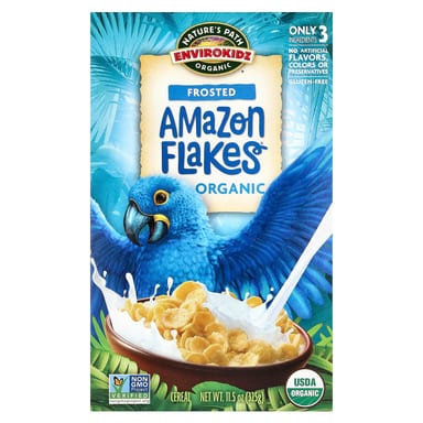 Хлопья Nature's Path EnviroKidz Organic Frosted Amazon Flakes®, 325 г