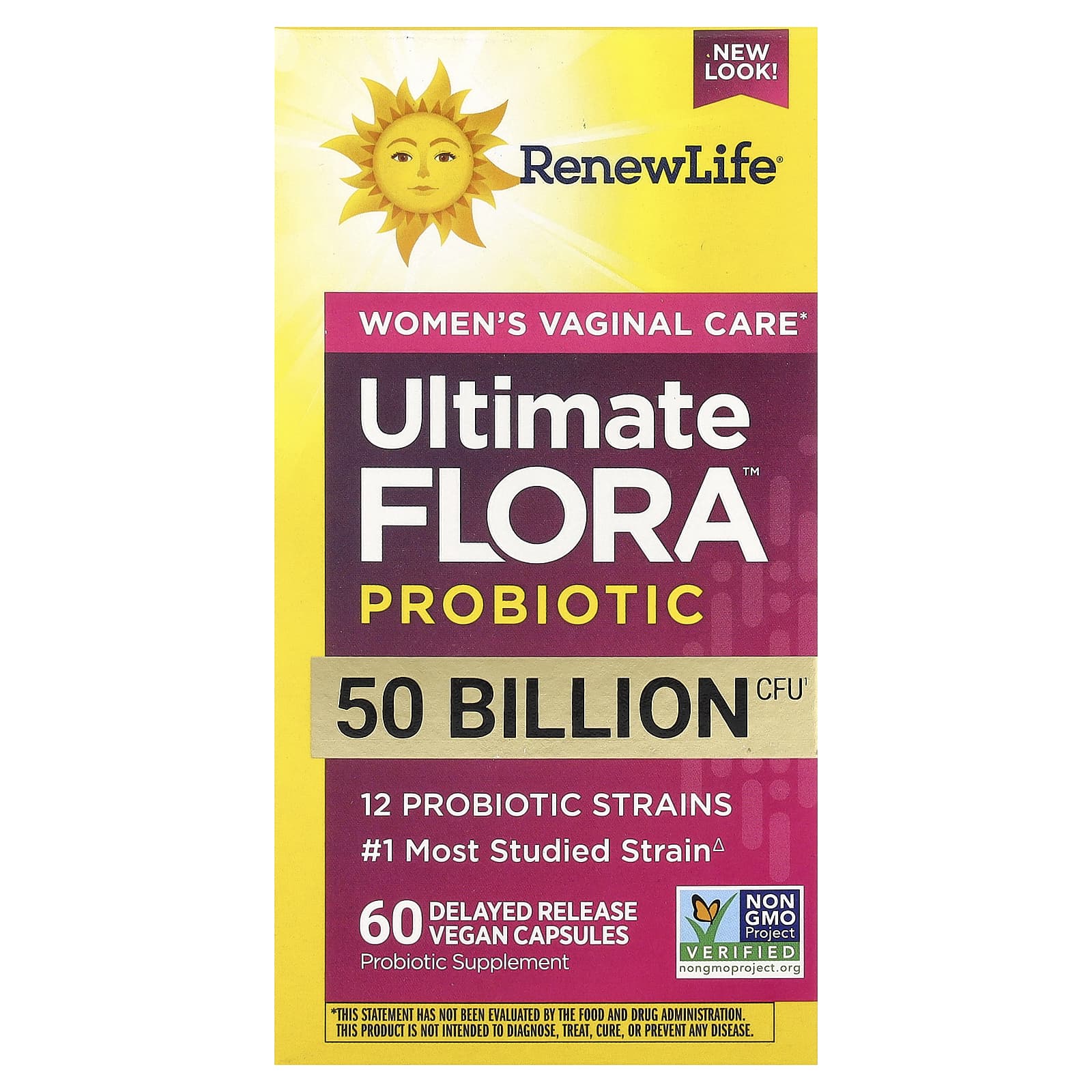 Пробиотик Renew Life Ultimate Flora™ 60 Delayed Release, 50 млрд КОЕ, капсулы — фото 2