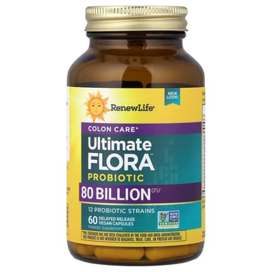 Пробиотик Renew Life Colon Care Ultimate Flora™ 60 Delayed Release, капсулы