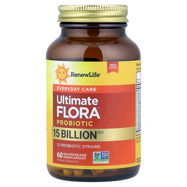 Пробиотик Renew Life Ultimate Flora™ Everyday Care 60 Delayed Release, капсулы