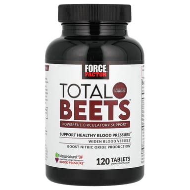 Свекольный комплекс Total Beets Force Factor™ Powerful Circulation Support, 120 таблеток