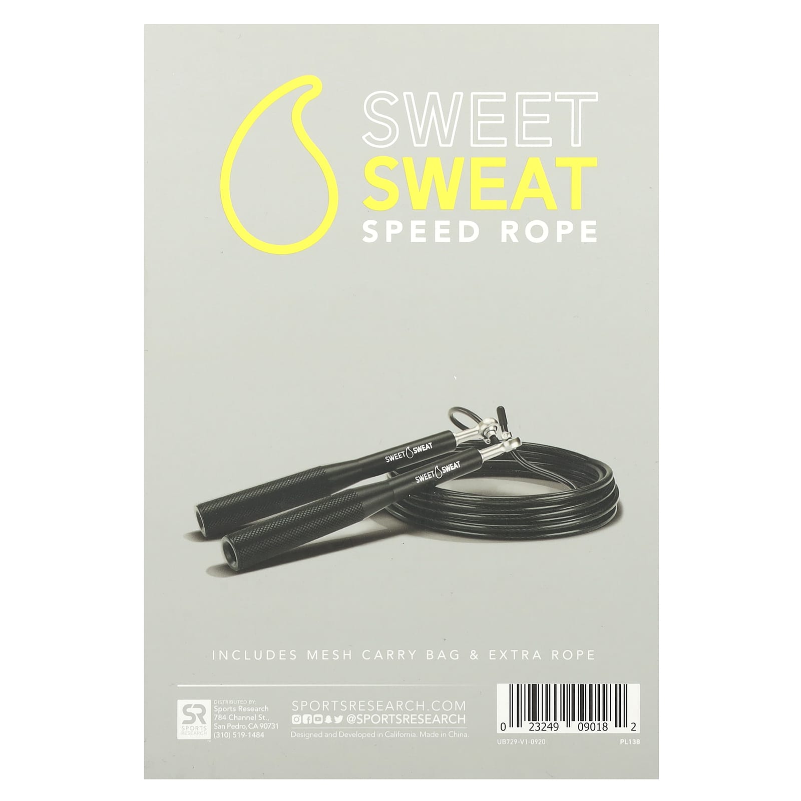 Скакалка Sports Research, 1 шт. — фото 2