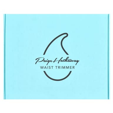Sports Research, Sweet Sweat®, Paige Hathaway Waist Trimmer Kit, XS/S, Blue, 3 Piece Kit
