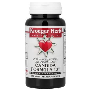 Комплекс Kroeger Herb Co Candida #2™, 100 растительных капсул