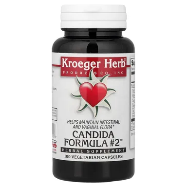 Фото товара: Комплекс Kroeger Herb Co Candida #2™, 100 растительных капсул