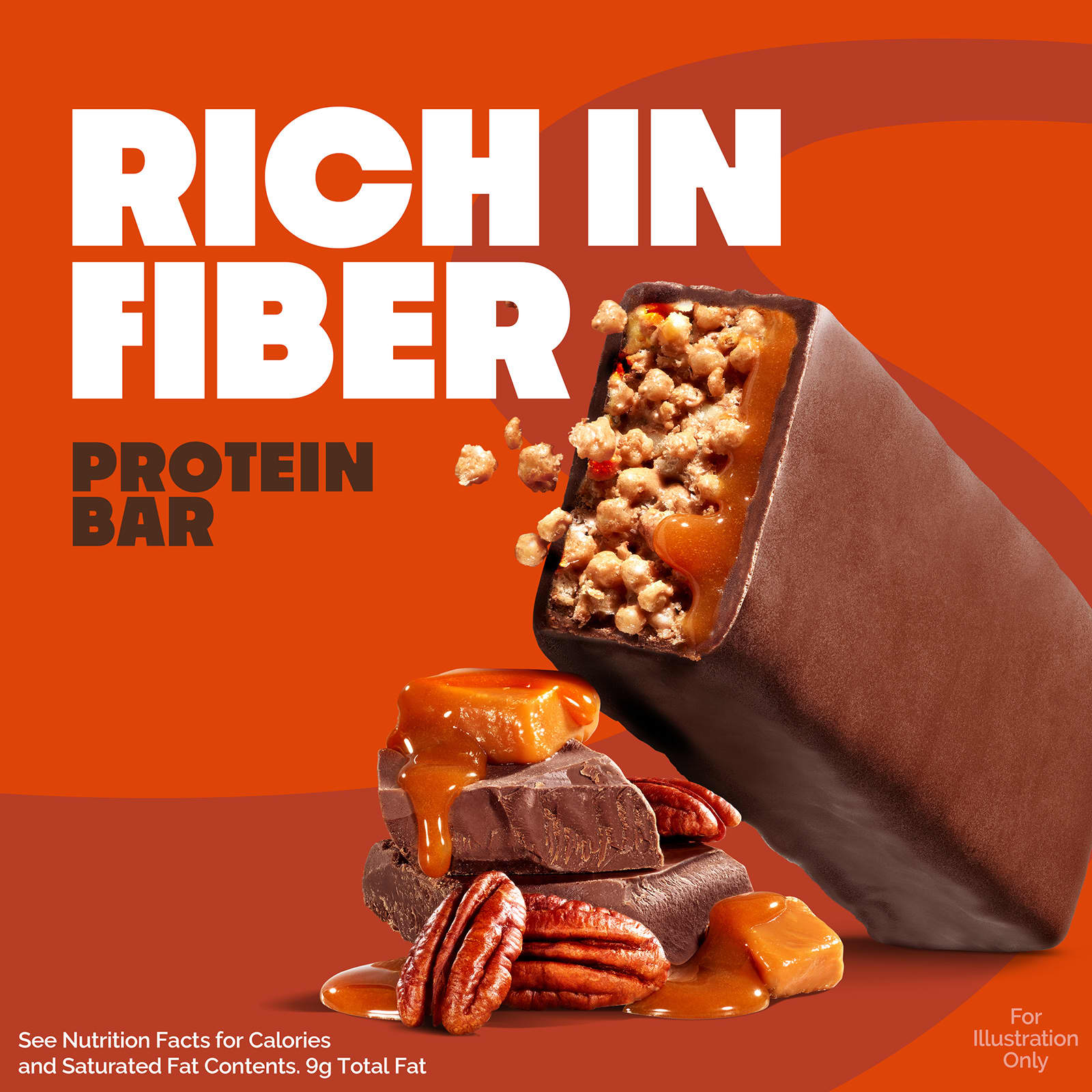 Протеиновый батончик Quest Nutrition, вкус Crispy Chocolate Caramel Pecan, 60 г, 12 шт. — фото 8