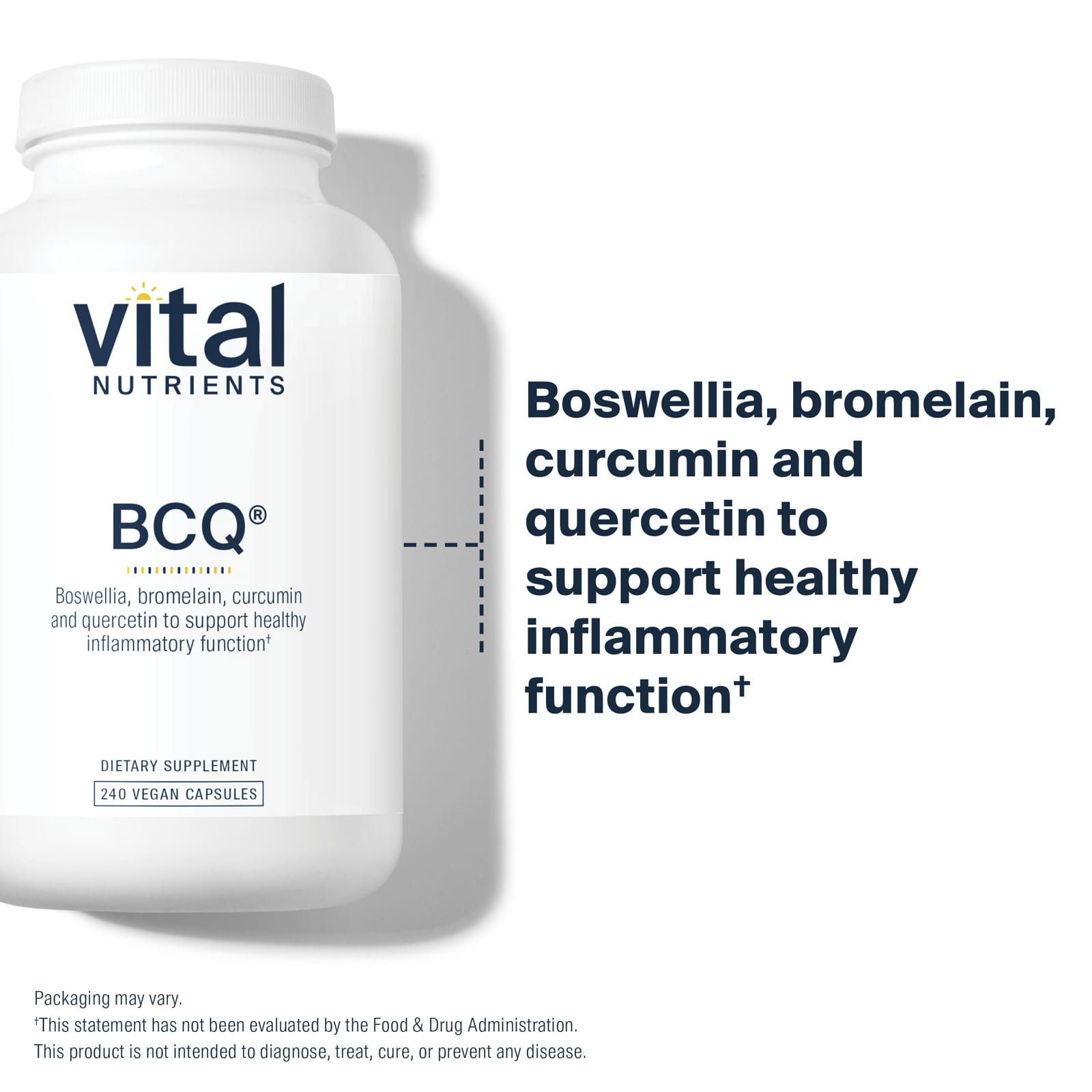 BCQ® Vital Nutrients, 240 веганских капсул
